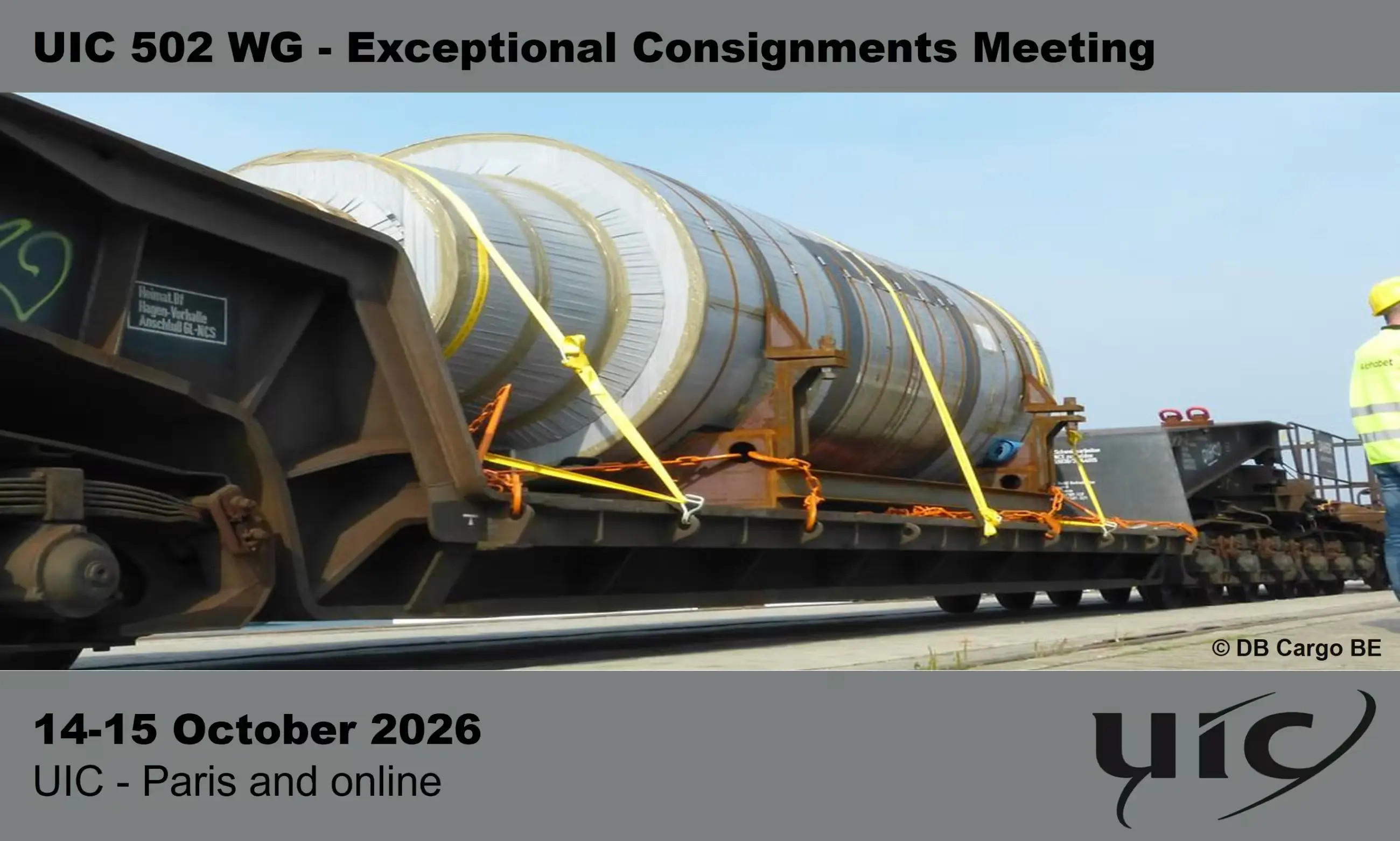 UIC 502 WG - Exceptional Consignments - Autumn Meeting
