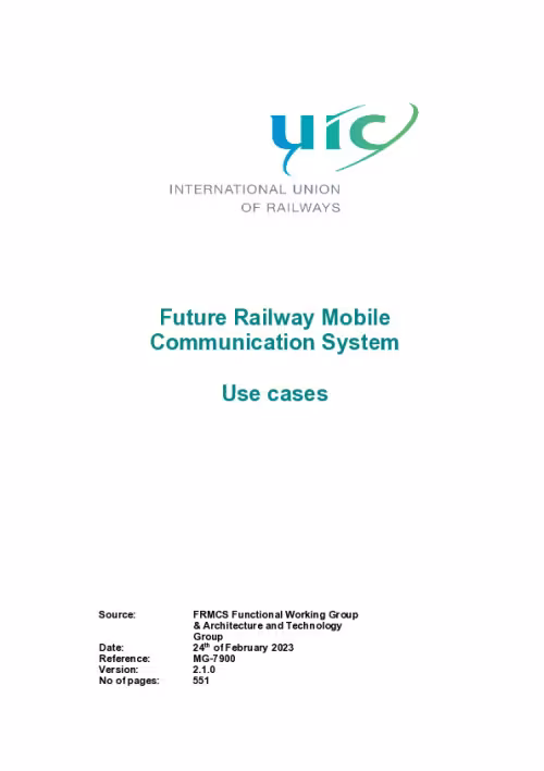 FRMCS Use Cases-MG 7900-v2.1.0