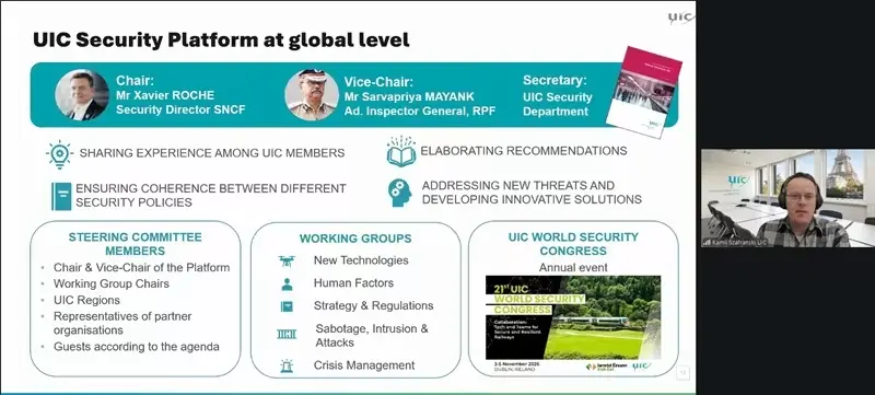 01 kamil szafranski presenting the organisation of the security platform copie