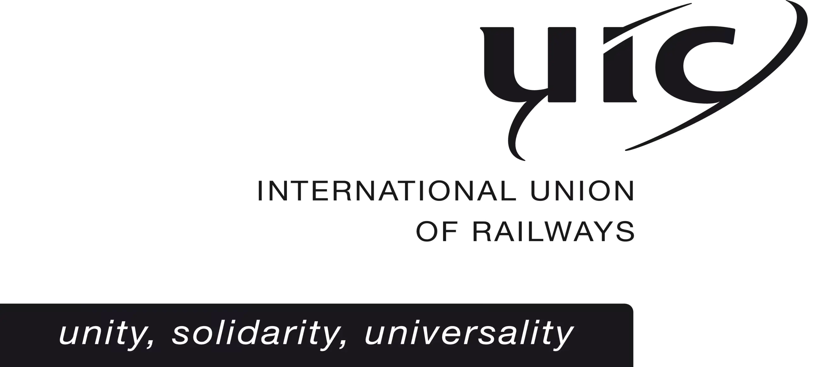 UIC logo with values (black)
