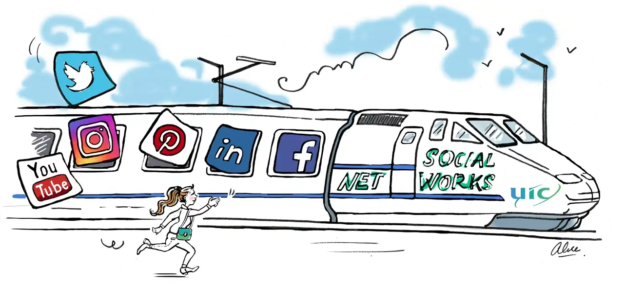 <multi>[en]Come on board for a trip around the social media universe! [fr]Embarquez pour un voyage autour de l’univers réseaux sociaux !</multi>