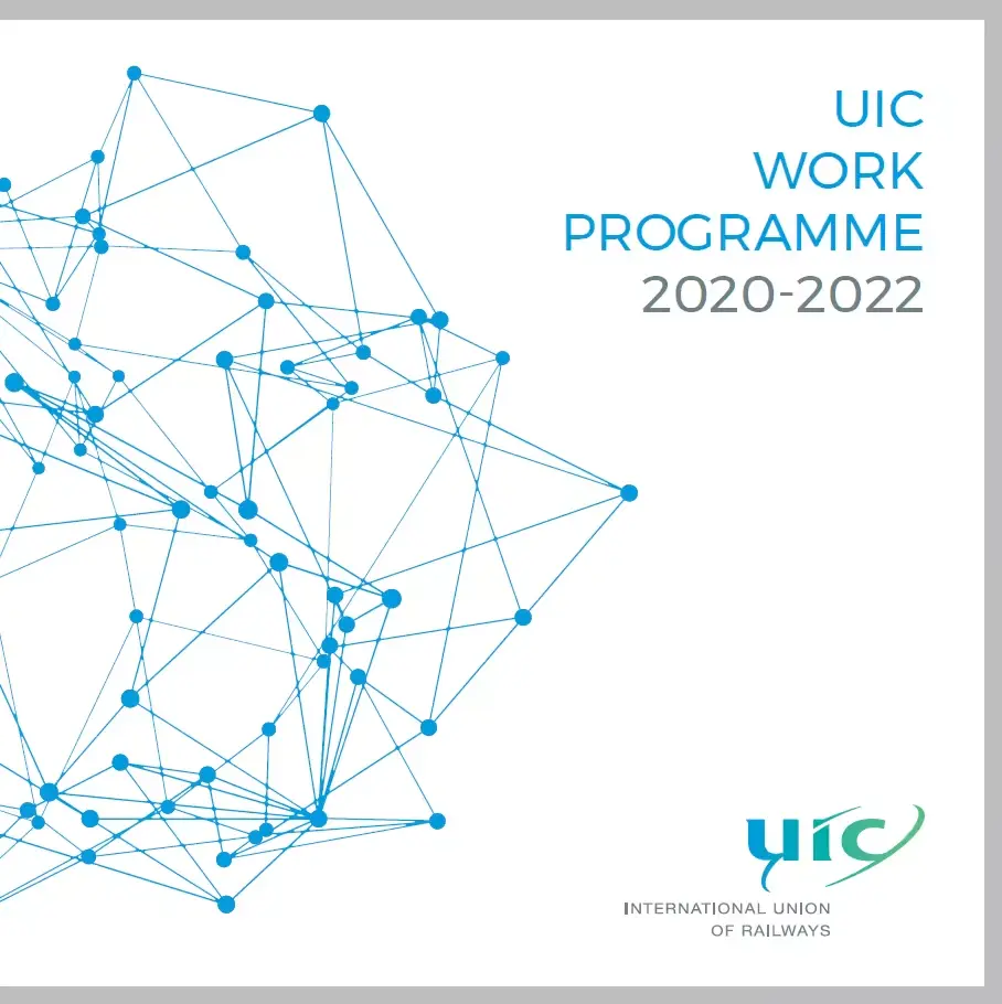 UIC Work programme 2020-2022