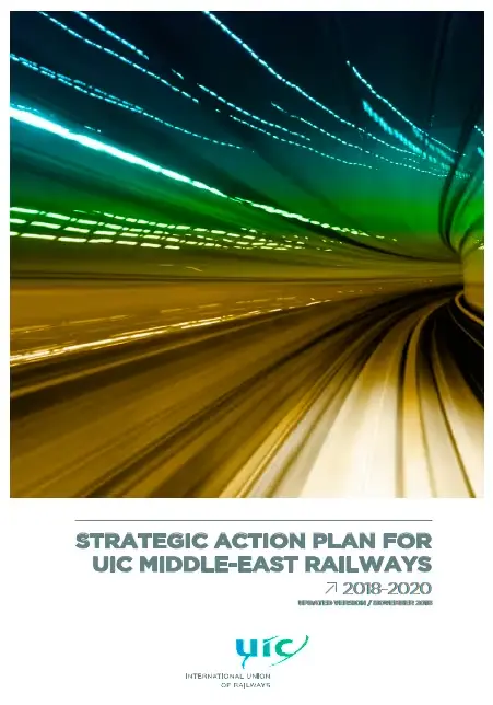 Strategic action plan for UIC Middle East railways (2018-2020)